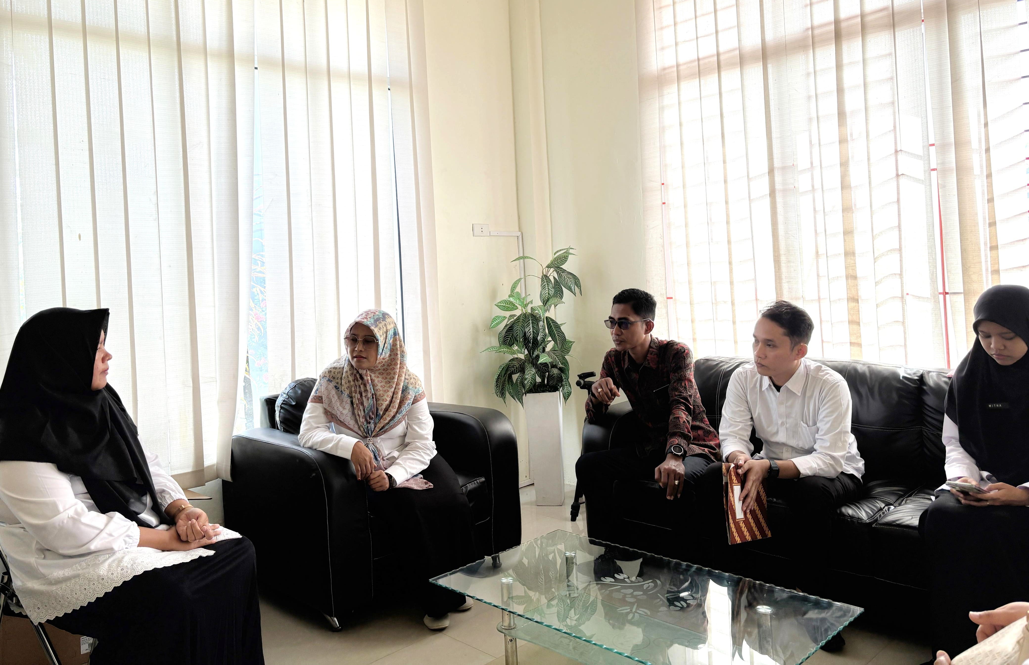 Koordinasi dengan Disdukcapil Aceh Tamiang