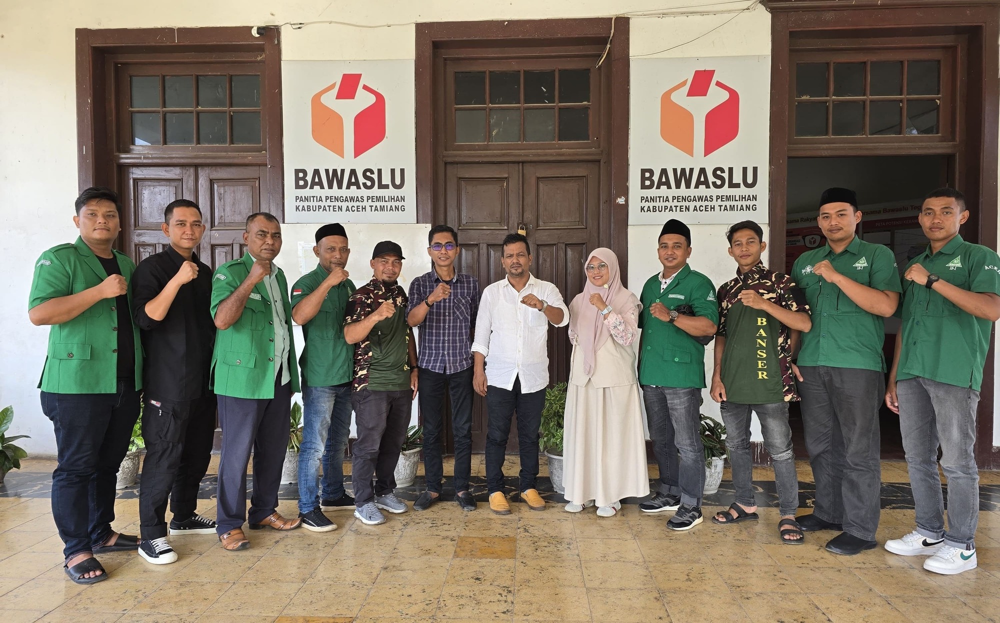 Kunjungan Silaturahmi GP Ansor Aceh Tamiang