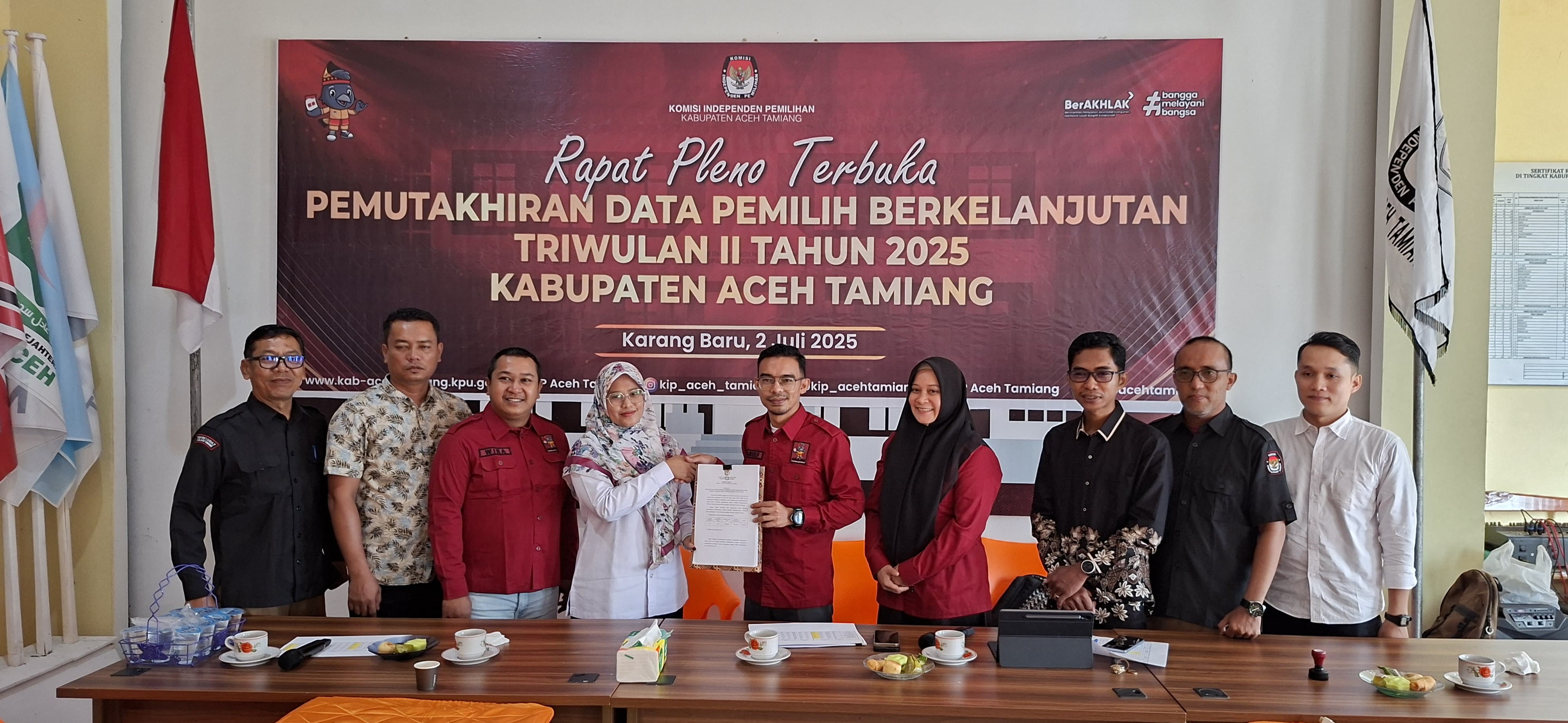 Rapat Pleno DPB Aceh Tamiang
