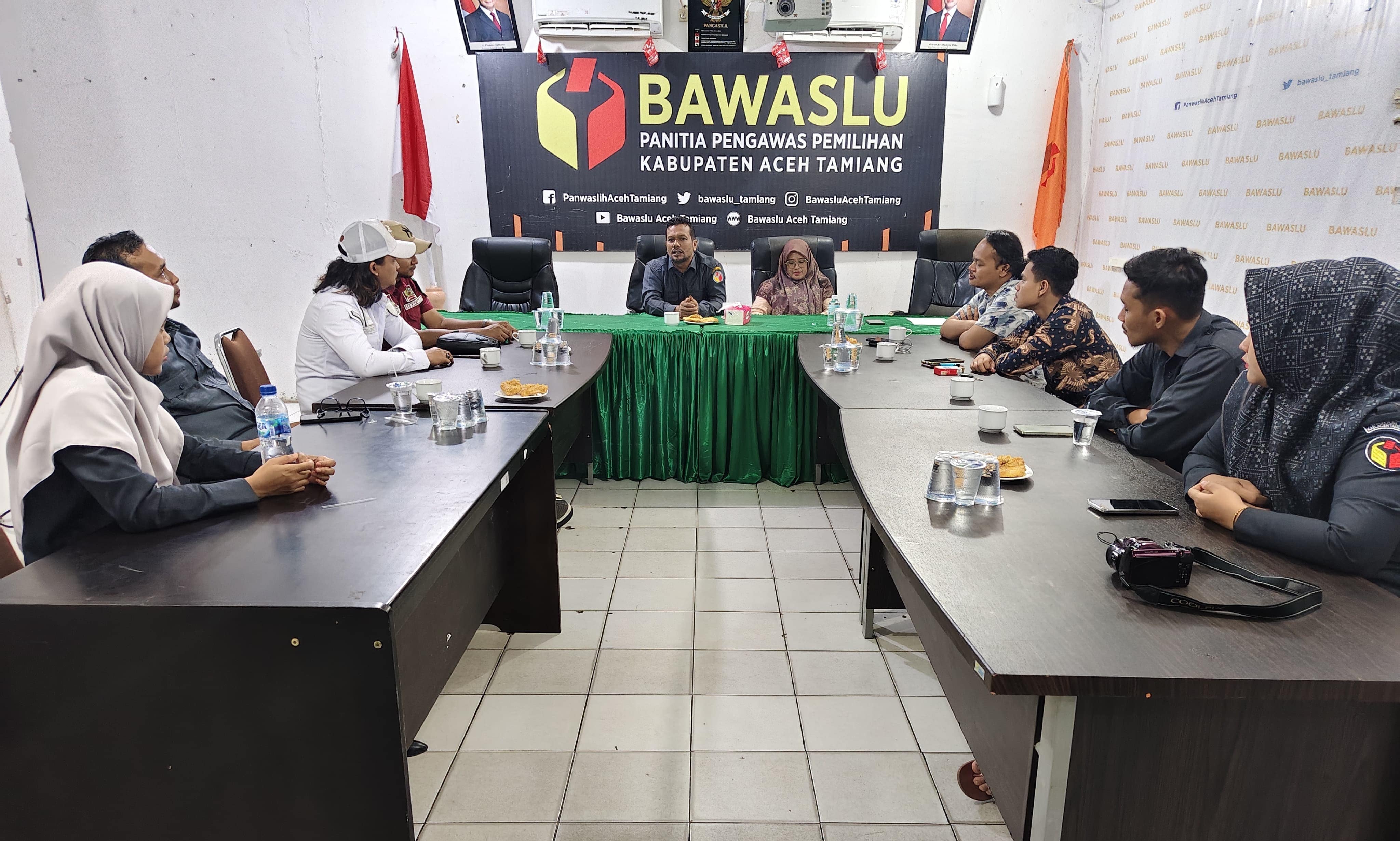 Audiensi dan Silaturahmi dengan LSM GARANG Aceh Tamiang