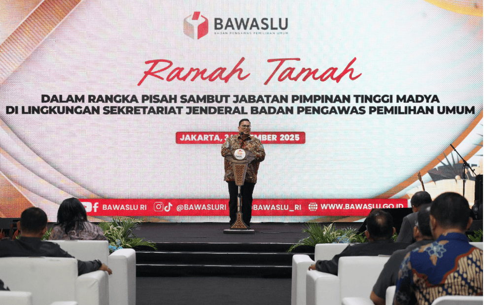 Lepas Sambut Sekretaris Jenderal Bawaslu periode 2023-2025 Ichsan Fuady