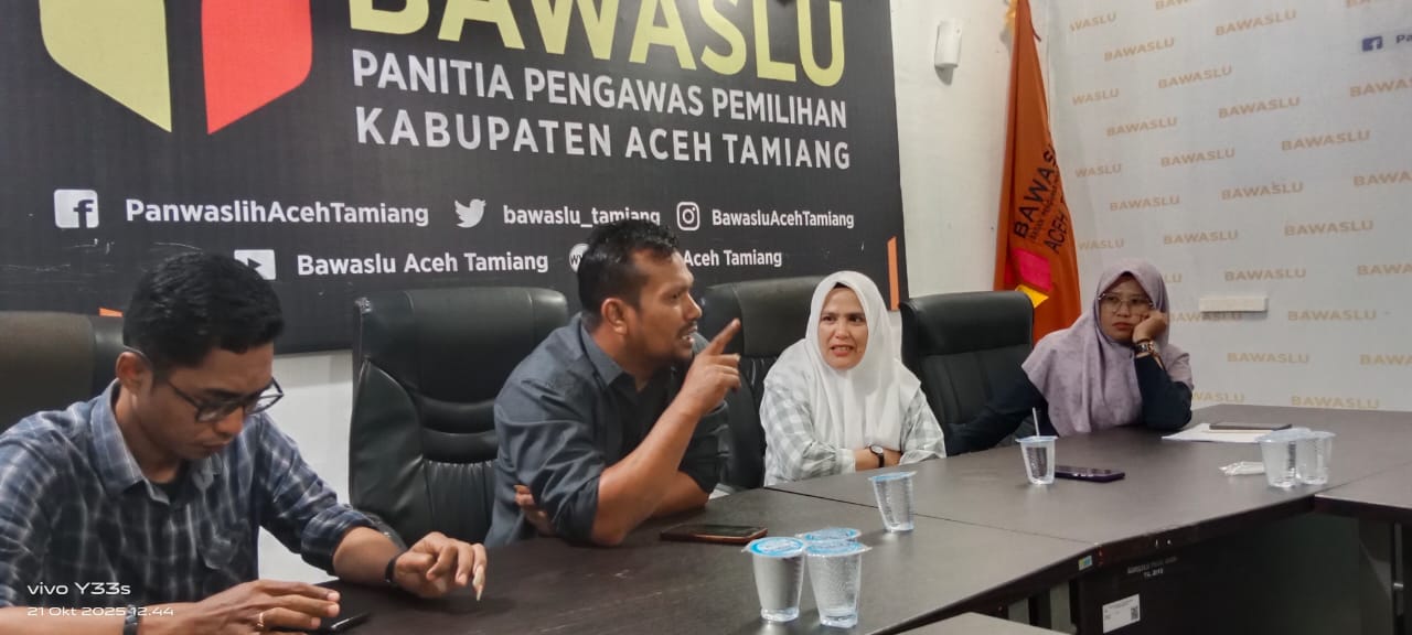 Supervisi Anggota Panwaslih Provinsi Aceh