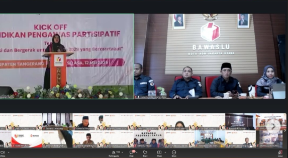 Kicoff Pendidikan Pengawas Partisipatif