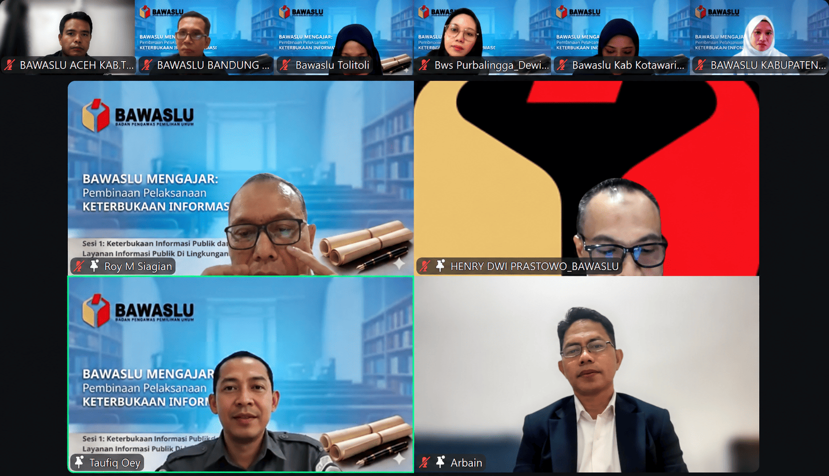Pelatihan dan Pembinaan Keterbukaan Informasi Publik