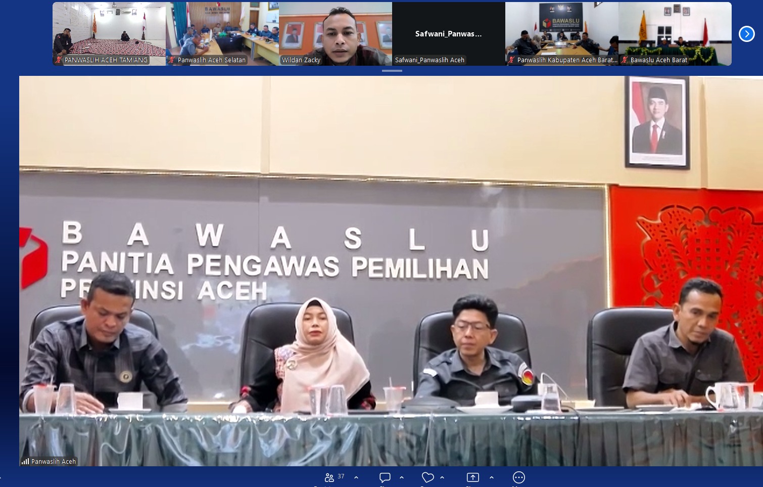 Sosialisasi Indikator Kerja Utama (IKU) Bagi Panwaslih Kab-Kota