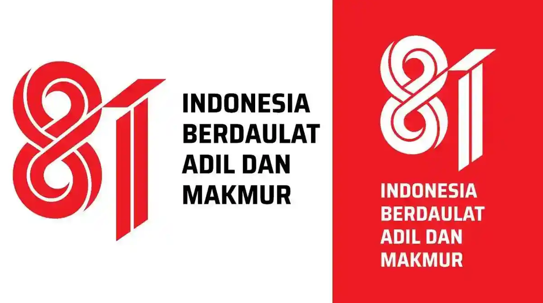 Logo Hari Ulang Tahun (HUT) ke-81 Kemerdekaan Republik Indonesia