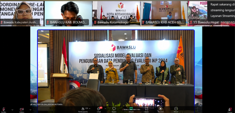 Sosilisasi Indek kerawanan Pemilu (IKP) Tahun 2024
