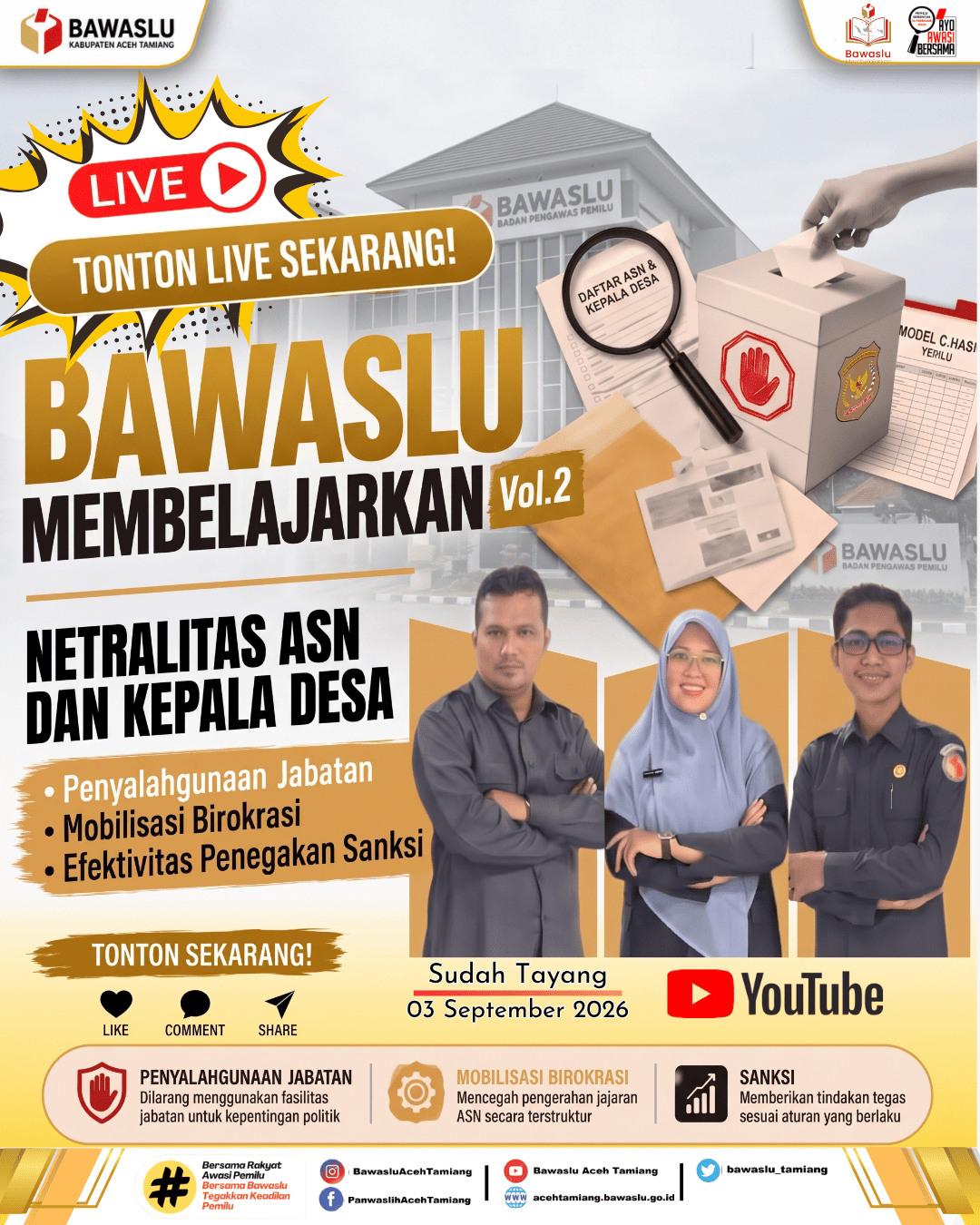 Bawaslu Membelajarkan Vol 2