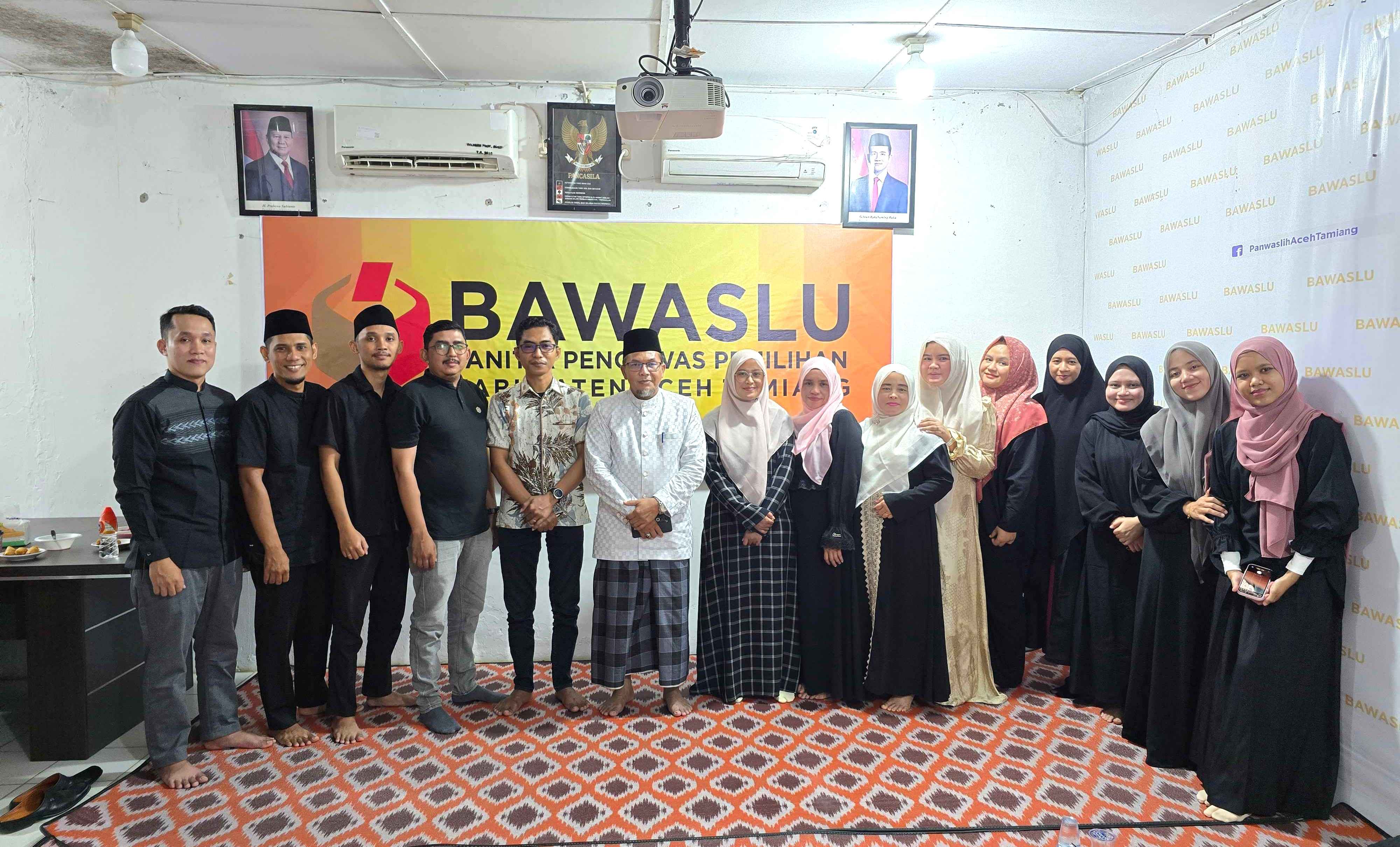 Kegiatan Jum'at Sehati Bawaslu Aceh Tamiang