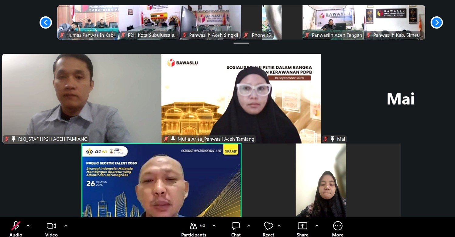 Rapat Penyusunan Data Partisipasi Masyarakat