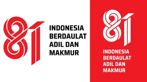 Logo Hari Ulang Tahun (HUT) ke-81 Kemerdekaan Republik Indonesia