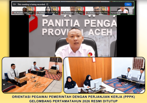 Penutupan Orentasi PPPK Gelombang I