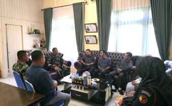 Audiensi Dengan Dandim 0117 Aceh Tamiang