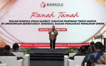 Lepas Sambut Sekretaris Jenderal Bawaslu periode 2023-2025 Ichsan Fuady