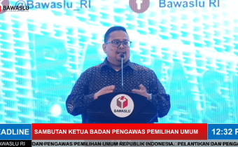 Sambutan Ketua Bawaslu RI pada saat pelantikan PNS 2026