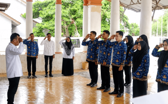 Pelaksaan Upacara Harkitnas