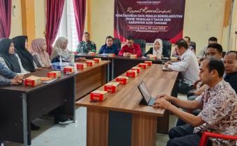 Rapat Koordinasi PDPB Triwulan II Kab.Aceh Tamiang