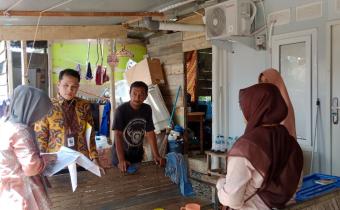 Pelaksanaan Uj Petik di Huntara Kampung Bundar