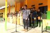 Ketua Bawaslu Aceh Tamiang pada saat Menjadi Pembina Upacara