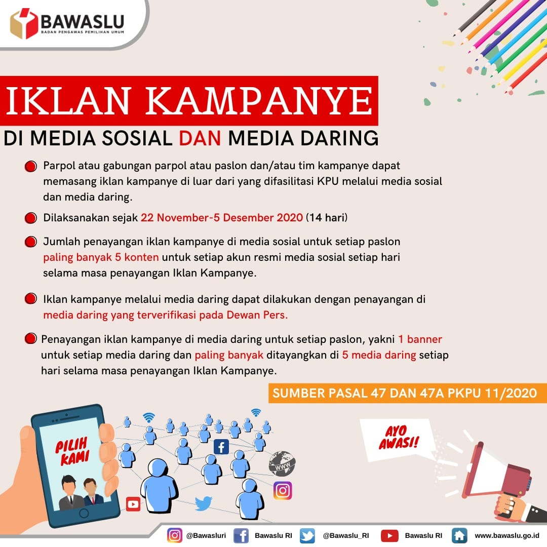 Iklan Kampanye, Boleh, Ini Syaratnya