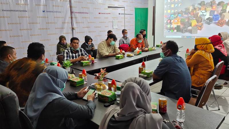 Kegiatan Evaluasi dan Monitoring Penguatan Kapasitas Manajemen Administrasi, Senin 16 Nov 2020