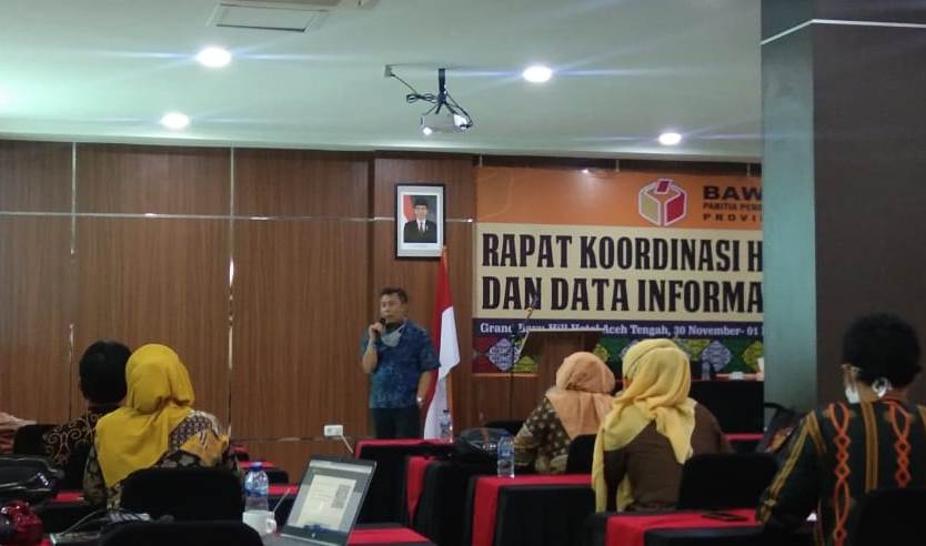 Panwaslih Aceh Tamiang Ikut Rakor Evaluasi Hukum dan Datin 