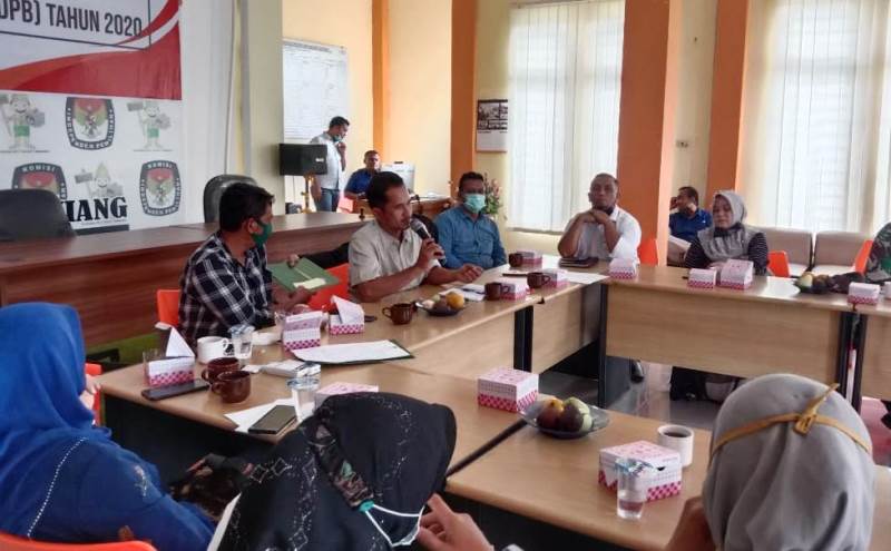 Panwaslih Aceh Tamiang Awasi Rapat Pleno DPB Akhir Tahun 2020